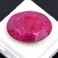 Huge Luxury 38.35 Ct Oval Cut Ruby Gemstone, Enhances happiness in marriage and relationships !