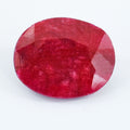 Luxury 6.87 Ct Oval Shape Ruby Gemstone, Supports heart energy and blood circulation !