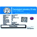 Natural Ruby Gemstone – 7.46 Cts of Pure Elegance, Certified Oval Ruby Gemstone for Jewelry !