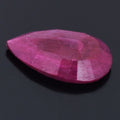 RARE 11.82 Ct Pear Cut Ruby Gemstone,Ruled by the Sun (Surya) in astrology !