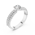 Zeloria 5.00 mm Diamond Ring