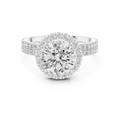 Cavelline 8.00 mm Diamond Ring