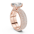 Valessia 8.5 × 6.5 mm Diamond Ring