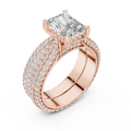 Valessia 8.5 × 6.5 mm Diamond Ring
