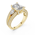 Zaviera 8.50 × 6.50 mm Diamond Ring