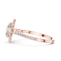 Zyrenelle 7.40 mm Diamond Ring