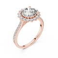 Zyrenelle 7.40 mm Diamond Ring