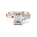 Evarisse 8.50 × 6.00 mm Diamond Ring