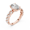 Elvarenne 10.50 × 7.00 mm Diamond Ring