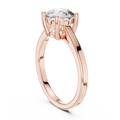Zelvanya 7.4 mm Diamond Ring