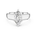 Zavienne 12 × 6 mm Diamond Ring