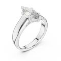 Zavienne 12 × 6 mm Diamond Ring