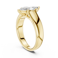 Zavienne 12 × 6 mm Diamond Ring