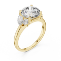 Elarvienne 9.4 mm Diamond Ring