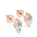 Isadora 9 × 4.5 mm Marquise Diamond Earrings
