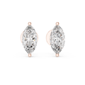 Isadora 9 × 4.5 mm Marquise Diamond Earrings