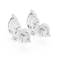 Isadora 9 × 4.5 mm Marquise Diamond Earrings