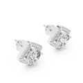 Adeline 7 mm Diamond Earrings