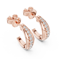 Vaudeline 13.88 mm Diamond Earrings