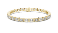 Evarielle 4.50 × 3.30 mm Diamond Bracelet