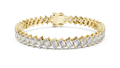 Elyssara 4.70 × 3.30 mm Diamond Bracelet