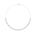 Isavelle 7.00 × 5.00 mm Diamond Necklace