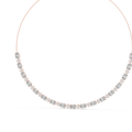 Isavelle 7.00 × 5.00 mm Diamond Necklace