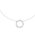Elvarielle Floral Multi-Shape Diamond Pendant