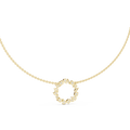 Elvarielle Floral Multi-Shape Diamond Pendant