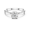 Lumière 6.5 mm Diamond Ring