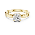 Lumière 6.5 mm Diamond Ring