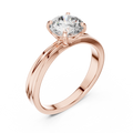 Elara 6.5 mm Diamond Solitaire Ring