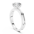Elara 6.5 mm Diamond Solitaire Ring