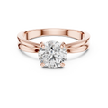 Elara 6.5 mm Diamond Solitaire Ring