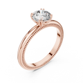 Evelune 6.5 mm Diamond Ring