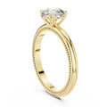 Evelune 6.5 mm Diamond Ring