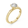 Evelune 6.5 mm Diamond Ring