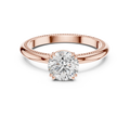 Evelune 6.5 mm Diamond Ring