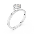 Aveline 6.5 mm Diamond Ring