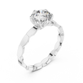 Marcelline 6.5 mm Diamond Ring