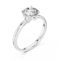 Lysandra 6.5 mm Diamond Ring