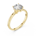 Lysandra 6.5 mm Diamond Ring
