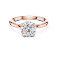 Lysandra 6.5 mm Diamond Ring