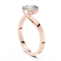 Elowyn 6.5 mm Diamond Ring