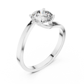Elowyn 6.5 mm Diamond Ring