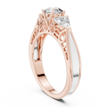 Cressida 5 mm Diamond Ring
