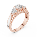 Cressida 5 mm Diamond Ring