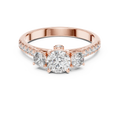 Seraphiel 5 mm Diamond Ring