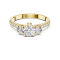 Seraphiel 5 mm Diamond Ring