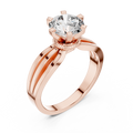 Valerisse 6.5 mm Diamond Ring